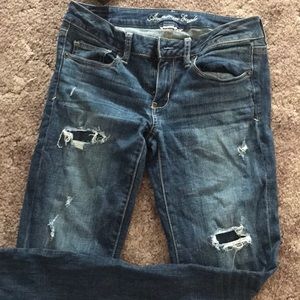 American Eagle super stretch straight leg jeans